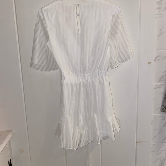 Showpo Play On My Heart Playsuit In White - Picture 3 of 4